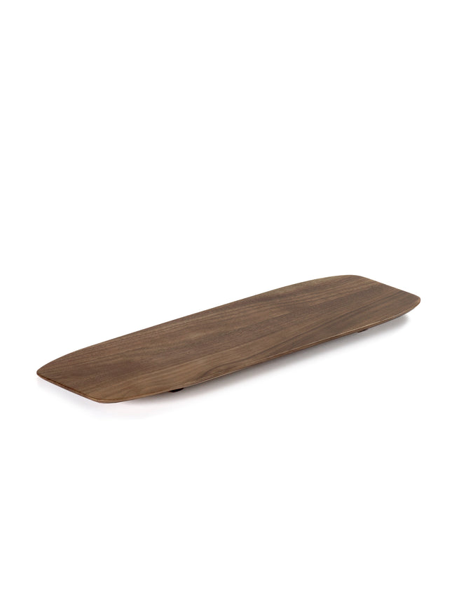 Nido Tray M Walnut L 35 W 12 H 1.8 cm 2/Box – Serax