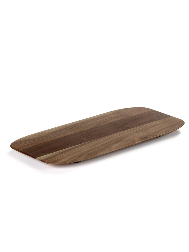 Nido Tray L Walnut L 35 W 17.5 H 1.8 cm 2/Box – Serax