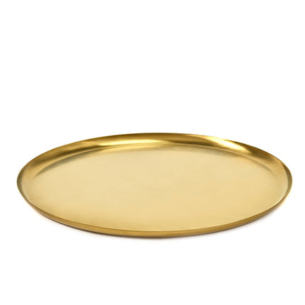 Serving Dish L Gold 1/box