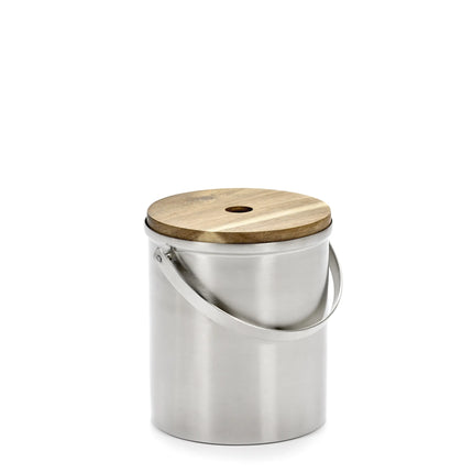 Serax ijsemmer S zilver – zilverkleurige design ijsemmer voor de bar