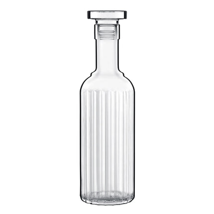 Luigi Bormioli Bach spiritsfles 700 ml – glazen fles met luchtdichte stop voor gedistilleerd