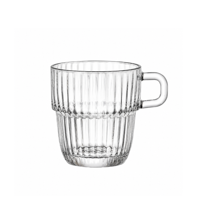 Barshine theeglas 250 ml – stapelbaar warmtebestendig glas voor thee en warme dranken in de horeca