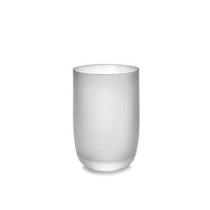 Base Glass L Frosted White L 8 W 8 H 12 cm 8/Box – Serax