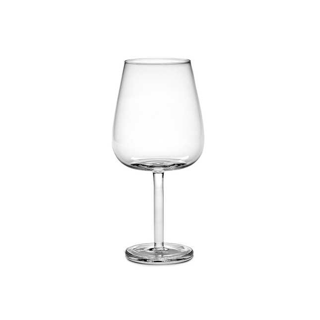 Base Red Wine Glass Curved L 10 W 10 H 22 cm 8/Box
