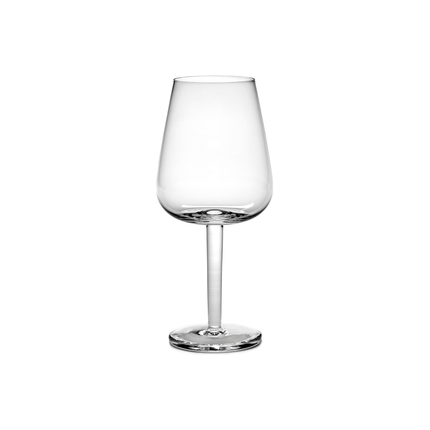 Base White Wine Glass Curved L 9 W 9 H 21 cm 8/Box – Serax