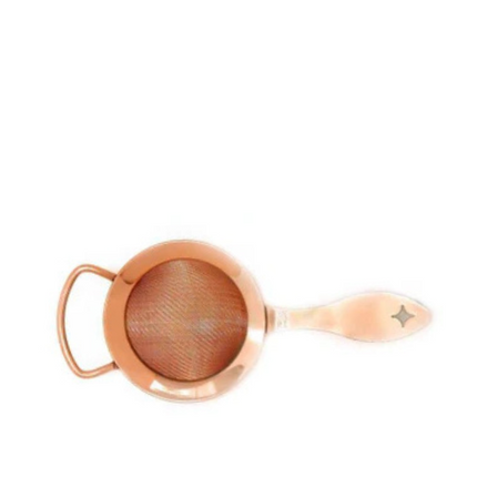 Bonzer Heritage fine strainer copper plated – koperen cocktailzeef voor de bar