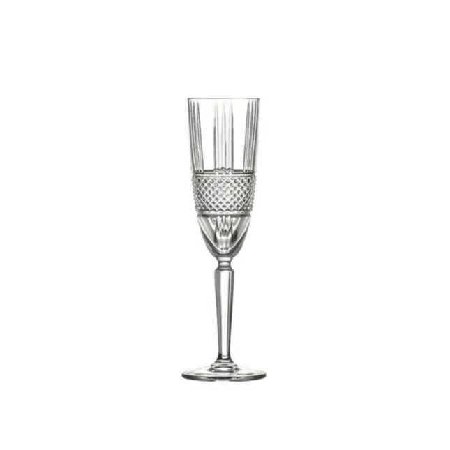 RCR Brillante champagneflute 190 ml – kristallen flute voor champagne en prosecco