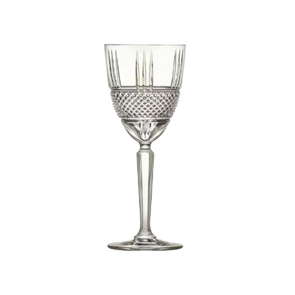 RCR Brillante water goblet 290 ml – kristallen waterglas op voet voor de horeca