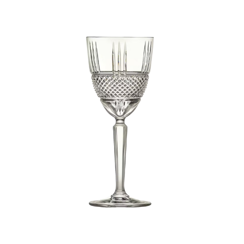 RCR Brillante water goblet 290 ml – kristallen waterglas op voet voor de horeca