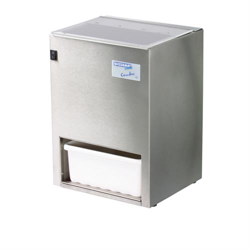 Wessamat C-105 opvangbak – ijsopvangbak voor de Wessamat ice crusher in de bar