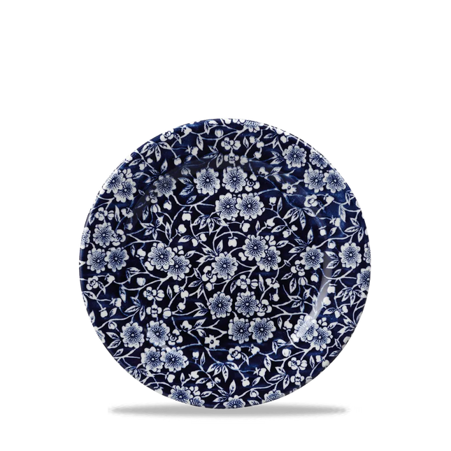 Churchill Victorian Calico Willow bord 17 cm – porseleinen broodbordje met bloemdecor