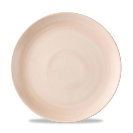 Stonecast Canvas Coral Evolve Coupe Plate 26cm 12/box