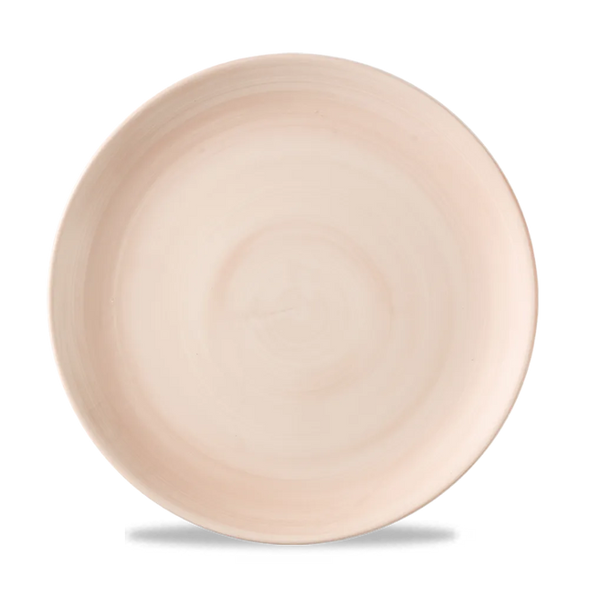 Stonecast Canvas Coral Evolve Coupe Plate 26cm 12/box