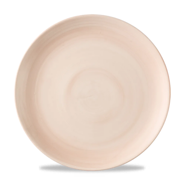 Stonecast Canvas Coral Evolve Coupe Plate 28.8cm 12/box