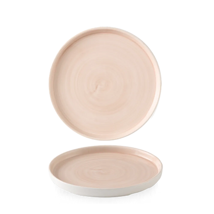 Stonecast Canvas Coral Walled Plate 15,7cm 6/box