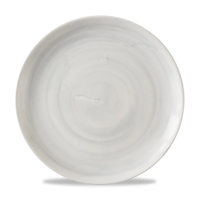 Stonecast Canvas Grey Evolve Coupe Plate 28,8cm 12/box