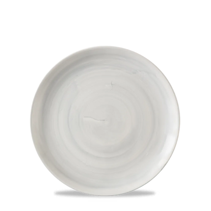 Stonecast Canvas Grey Evolve Coupe Plate 16,5cm 12/box