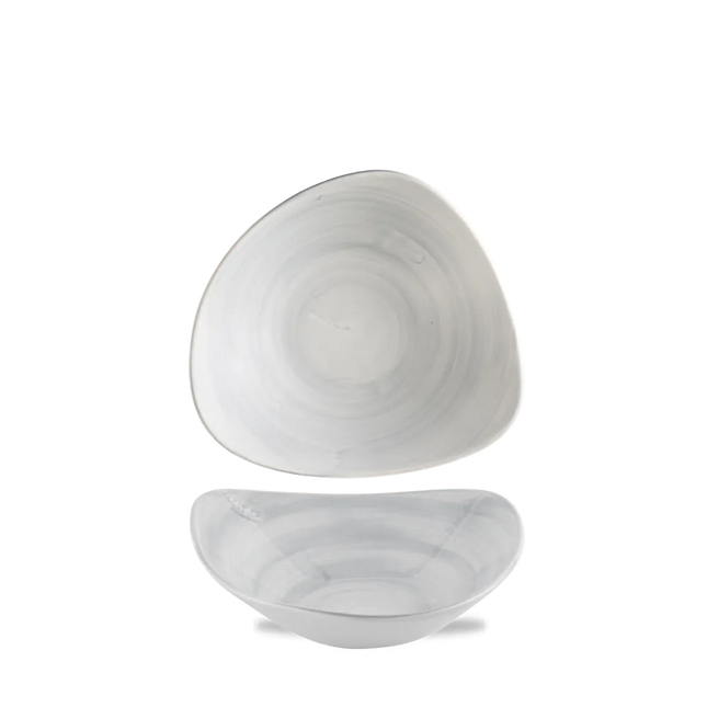 Stonecast Canvas Grey Lotus Bowl 18.5cm 12/box
