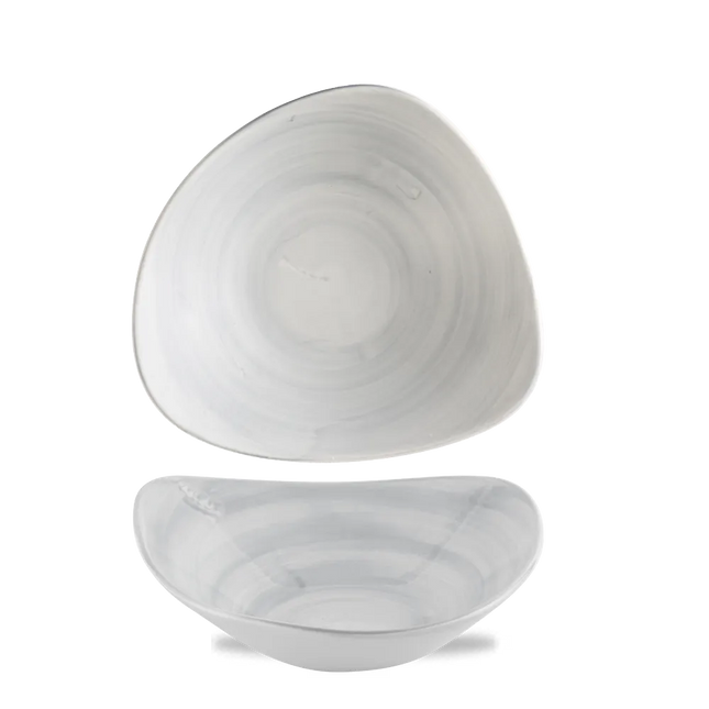 Stonecast Canvas Grey Lotus Bowl 23.5cm 12/box
