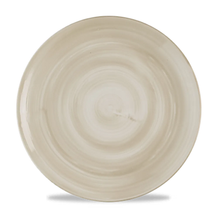 Stonecast Canvas Natural Evolve Coupe Plate 28.8cm 12/box