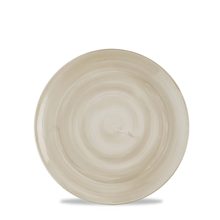 Churchill Stonecast Canvas Natural coupe bord Ø 16,5 cm – klein naturel bijzetbord voor restaurants
