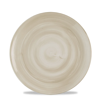 Churchill Stonecast Canvas Natural coupe bord Ø 21,7 cm – naturel bord voor fine dining