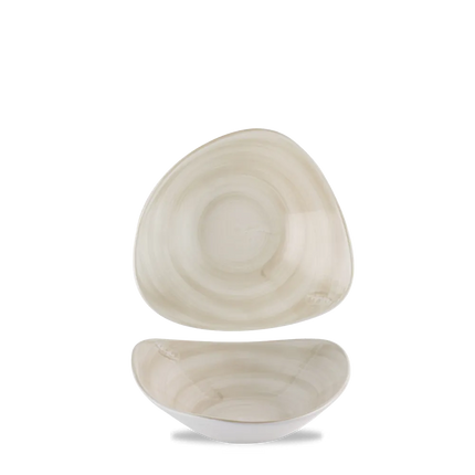 Stonecast Canvas Natural Lotus Bowl 18.5cm 12/box