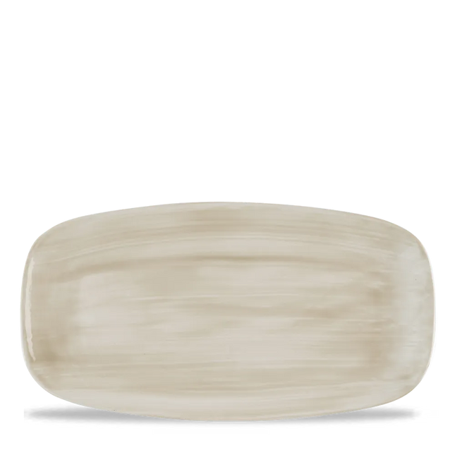 Stonecast Canvas Natural Oblong Plate 29,8x15,3cm 12/box