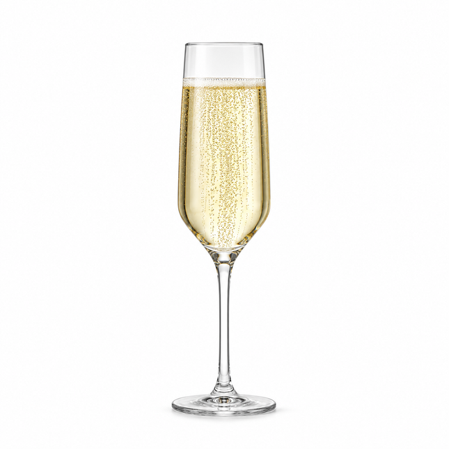 Royal Leerdam Carré champagneflute 220 ml – vierkante flute voor champagne in de horeca