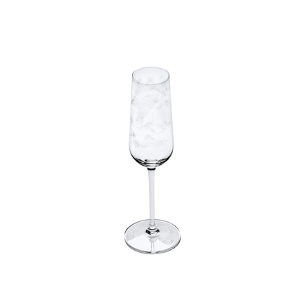 Champagne Flute Camelia Aubergine Mf 4/box – Serax
