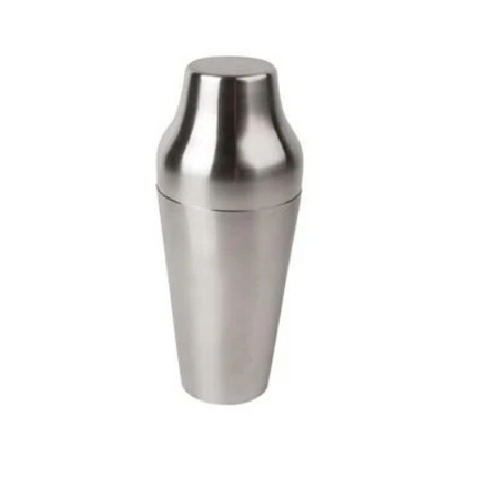 APS cocktailshaker geborsteld 2-delig 800 ml - matte shaker voor bartenders