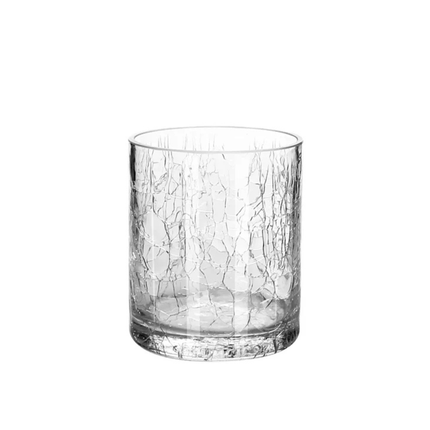 APS Crackle D.O.F. tumbler 407 ml - whiskyglas met craquele-effect voor de bar
