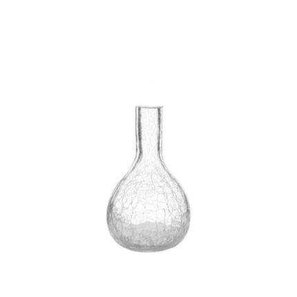 APS craquele dash bottle zonder tuit 330 ml - glazen barfles voor siropen
