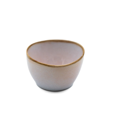 APS Ming koffiekop roze detail - keramische kop voor thee en koffie