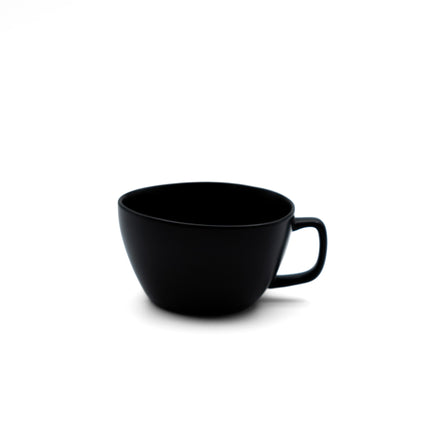 APS Ming koffiekop zwart 185 ml - keramische kop voor koffie in restaurants