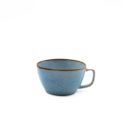 APS Ming koffiekop blauw 185 ml - keramische kop voor koffie en thee