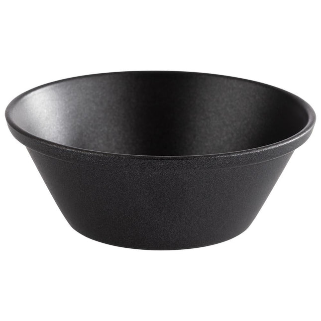 APS dipschaaltjes grijs-zwart set van 6 - sausbakjes voor tapas en fingerfood