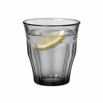 Duralex Picardie Gris tumbler 25 cl – grijs gehard waterglas voor de horeca