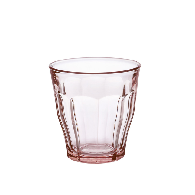 Duralex Picardie Rose tumbler 25 cl – roze gehard glas voor de horeca