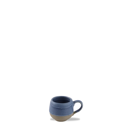 Churchill Emerge Oslo Blue espressokopje 80 ml – blauw kopje voor horeca
