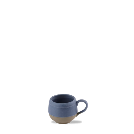 Churchill Emerge Oslo Blue kop 230 ml – blauwe kop met oor voor restaurants