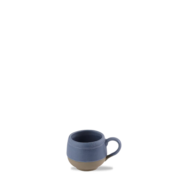 Churchill Emerge Oslo Blue kop 230 ml – blauwe kop met oor voor restaurants