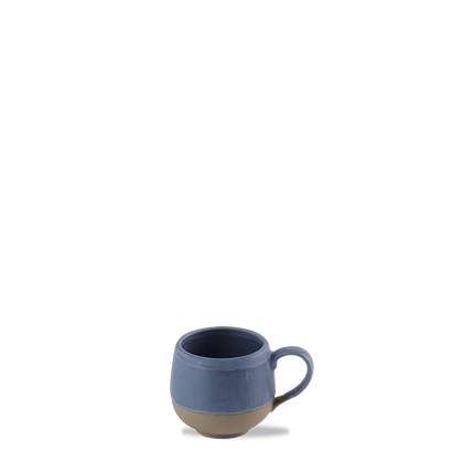Churchill Emerge Oslo Blue kop 280 ml – grote blauwe kop met oor voor horeca