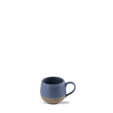 Churchill Emerge Oslo Blue mok 340 ml – blauwe mok met handvat voor restaurants