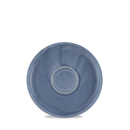 Churchill Emerge Oslo Blue schotel Ø 16 cm – blauwe schotel voor kop en schotel in restaurants