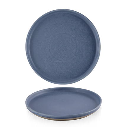 Emerge Oslo Blue Walled Plate 26cm 6/box