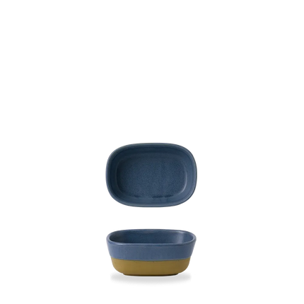 Emerge Oslo Blue Dish 12x8,8x5cm 6/box