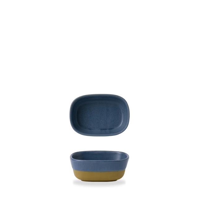 Emerge Oslo Blue Dish 12x8,8x5cm 6/box