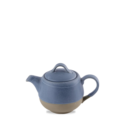 Churchill Emerge Oslo Blue theepot 426 ml – blauwe theepot voor restaurants en hotels