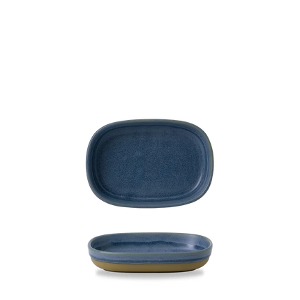 Emerge Oslo Blue Tray 17,3x11,9x3,3cm 6/box